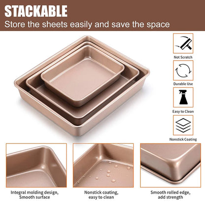 Rectangle Non-stick Baking Pans