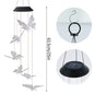 Solar Butterfly Hanging Wind Chime Lights