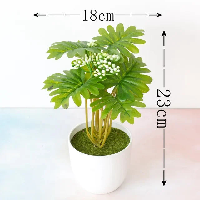 Multiple Styles of Green Artificial Trees