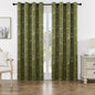 Pack Of 2 Grommet Thermal Insulated Curtains