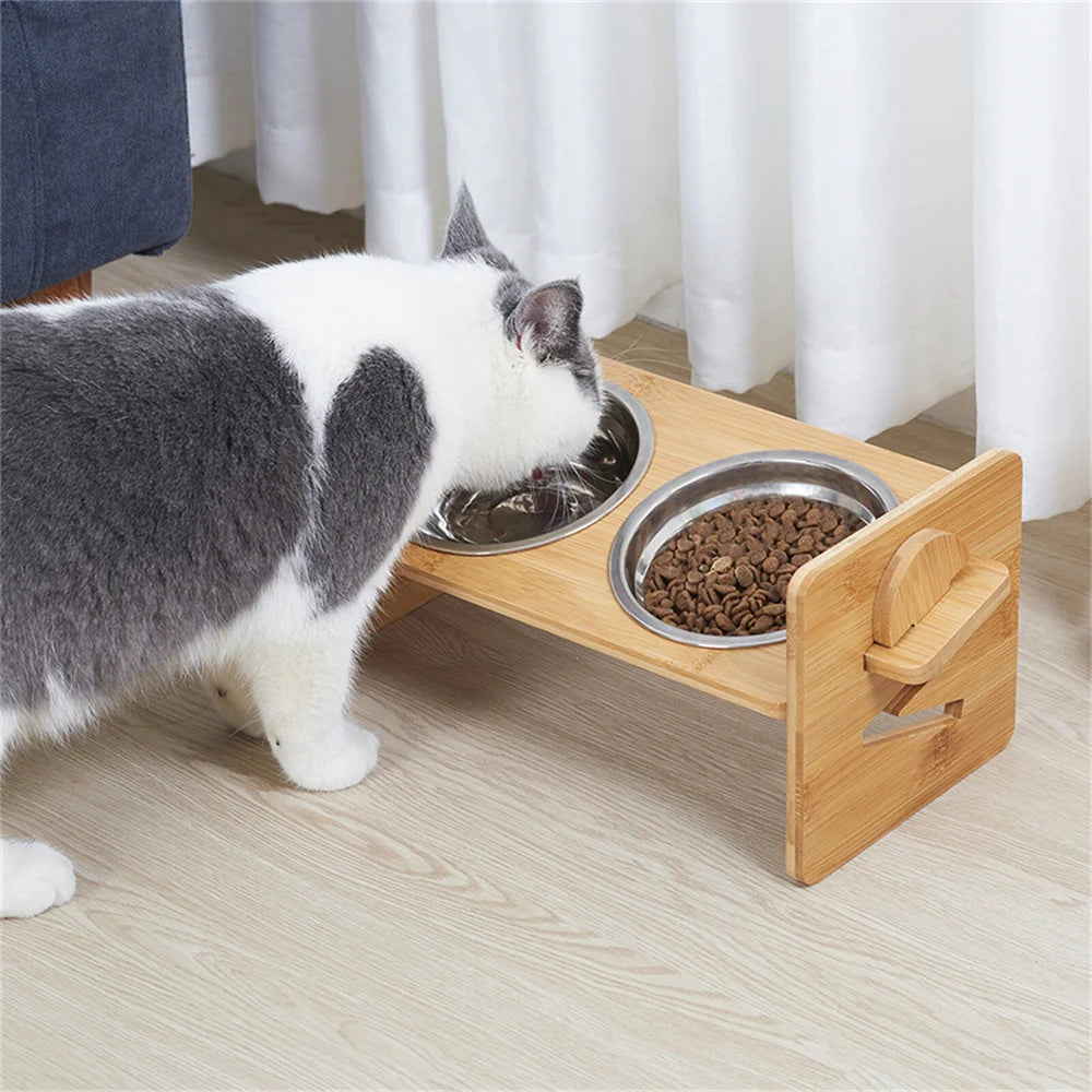 Pets Elevated Bowl Stand, Adjustable Heights