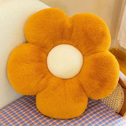 Plush Stuffed Daisy Flower Pillow