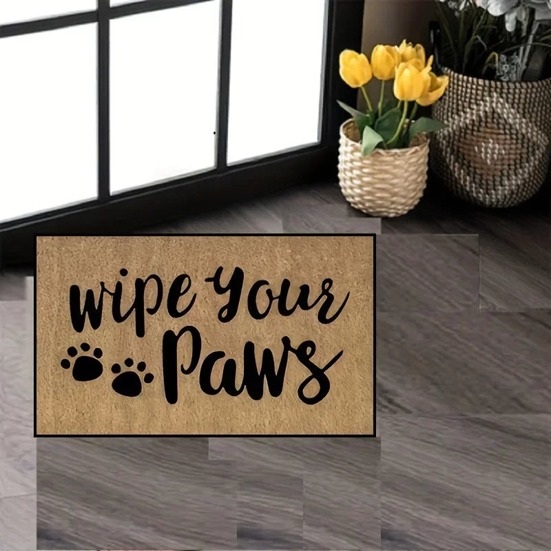 Wipe Your Paws Non-slip Door Mat