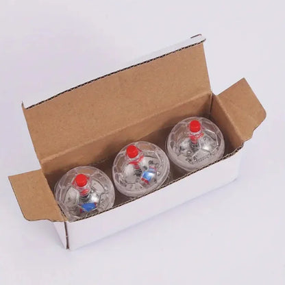 3Pcs Interactive Flashing Cat Ball Toy