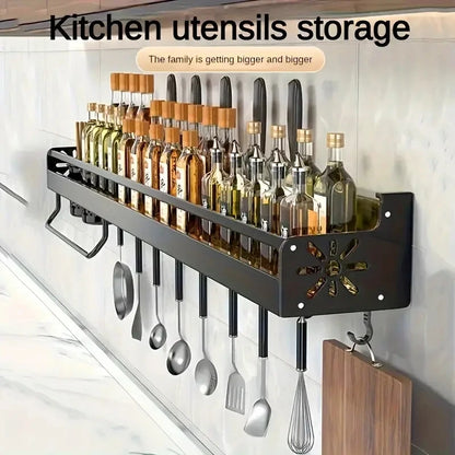 Kitchen Spice Knife Holder Storage Rack