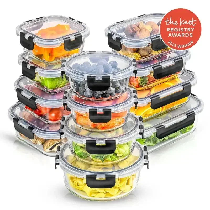 24pc Pantry Kitchen Storage Containers