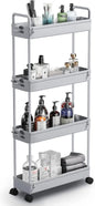 Slim Storage Cart, 4 Tier Organizer