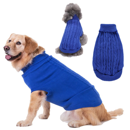 Warm Soft Dog Sweater S-XXXL