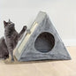 Cat Bed Tent With Scratching Board