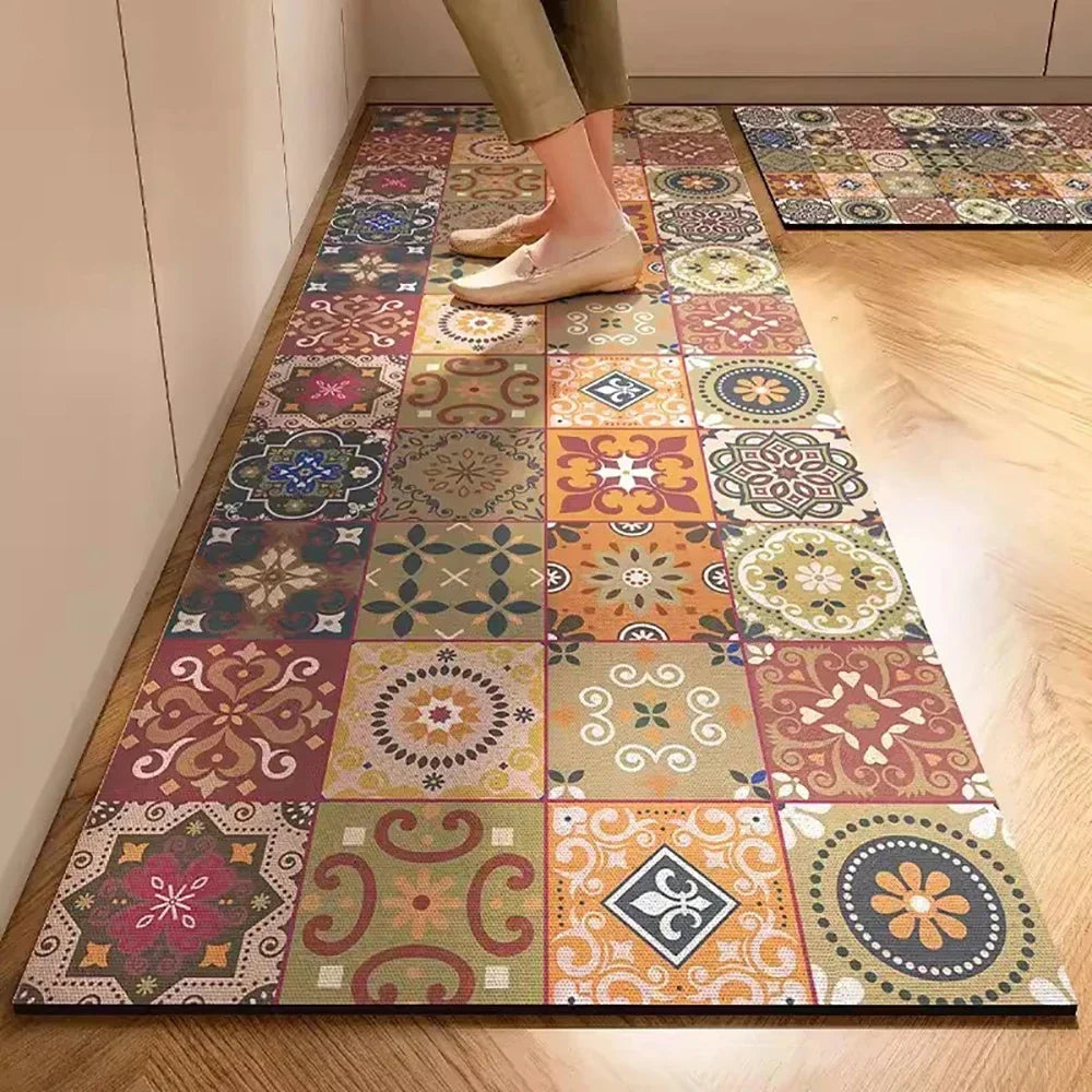 Stylish Absorbent Printed Floor Mat