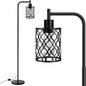 Dimmable Farmhouse Floor Lamp Country Stand