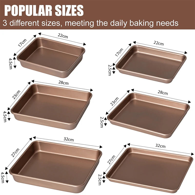 Rectangle Non-stick Baking Pans