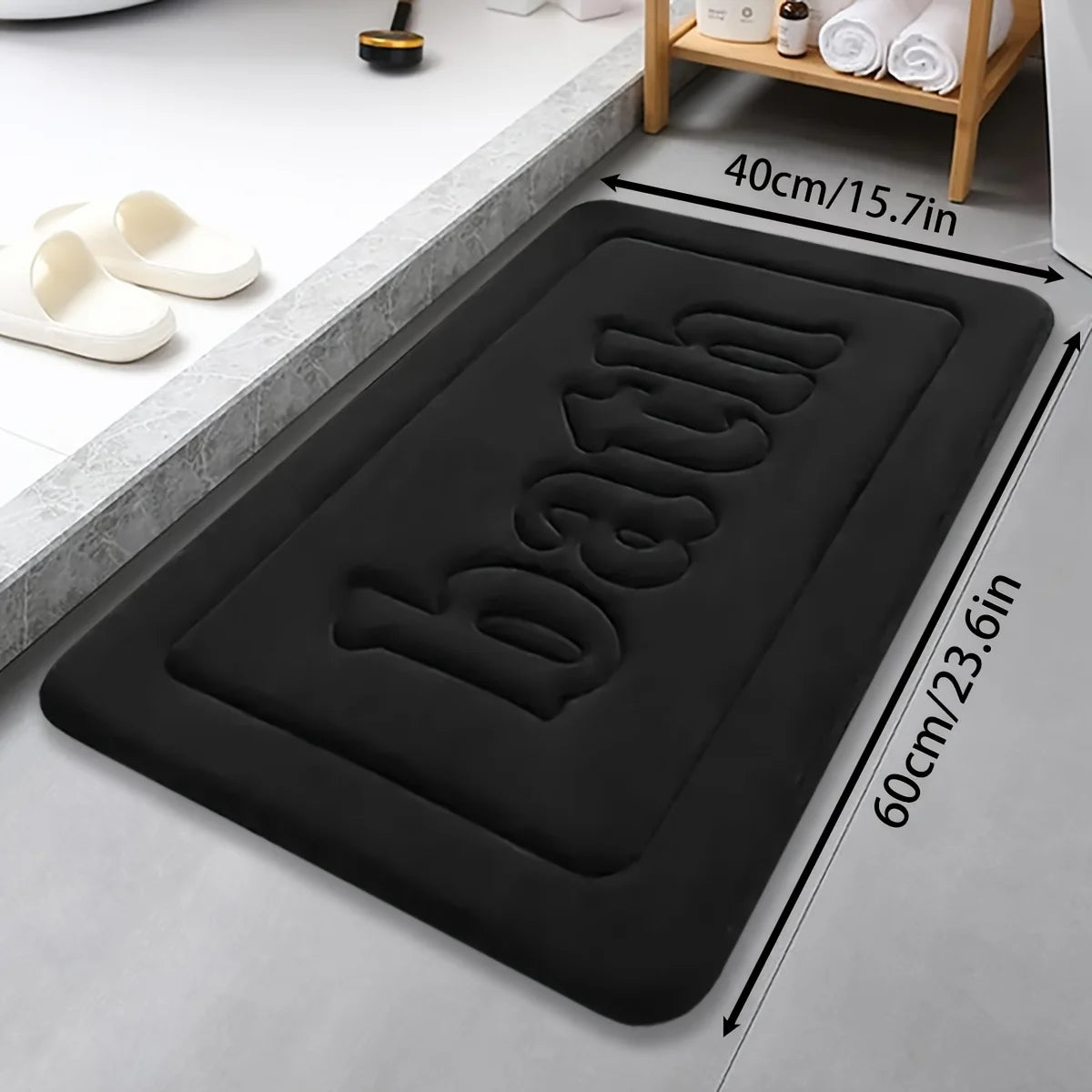 Ultra-Absorbent Memory Foam Floor Mat