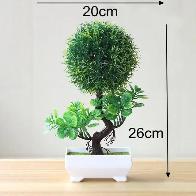 Multiple Styles of Green Artificial Trees