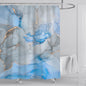 Marble Abstract Modern Fabric Shower Curtain