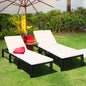 Patio Wicker Lounge Chair