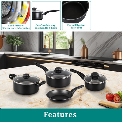 Versatile 7-Piece Urban Cookware Set