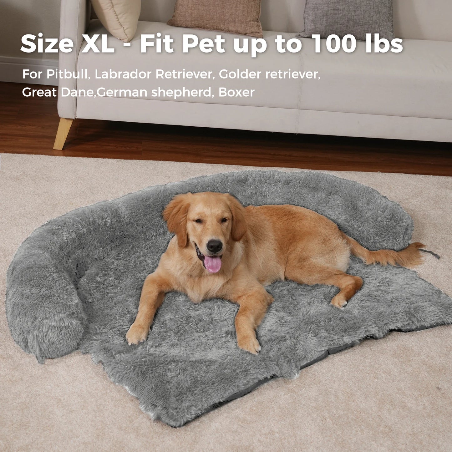 Fluffy Dog Bed Mat, Dog Cat Sofa