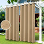 Outdoor Waterproof Sunlight Blackout Curtains