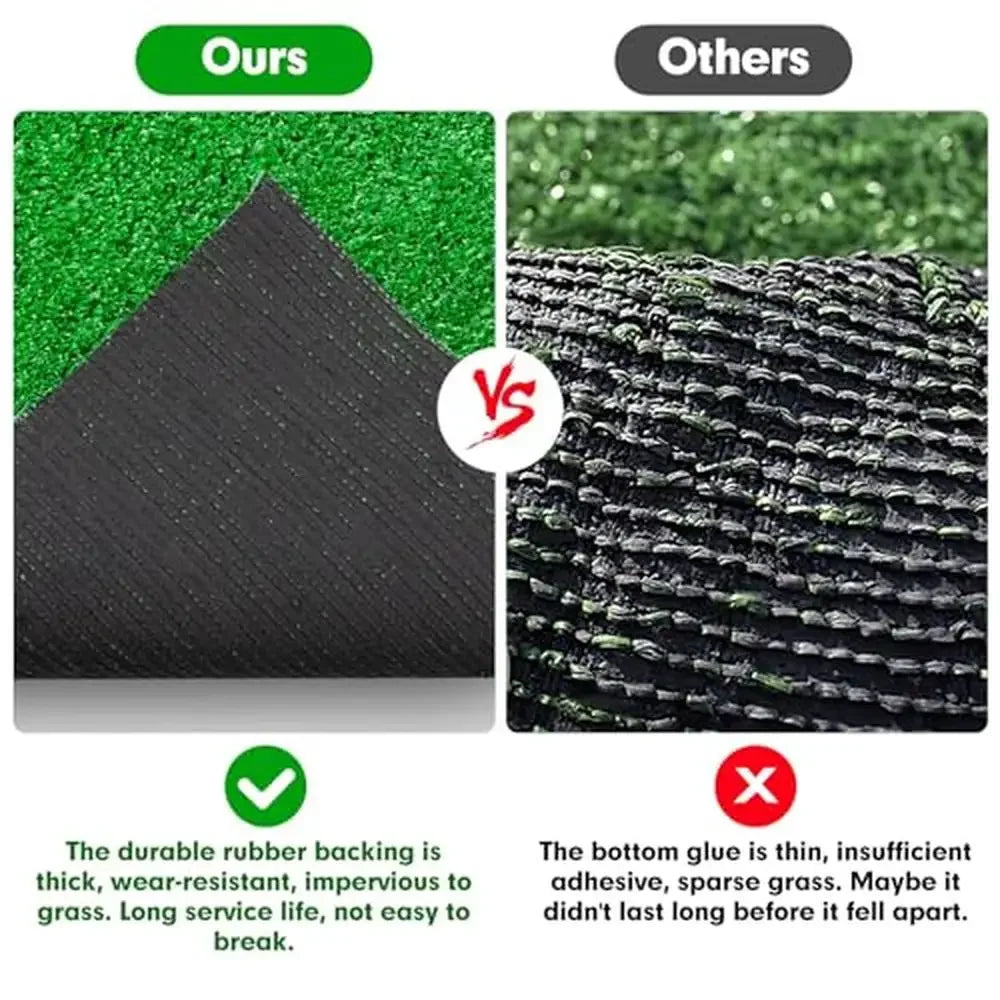 Artificial Grass Mat Synthetic Turf 6.56FTx6.56FT