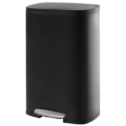 Fingerprint Proof SS Garbage Can with Removable Inner Bucket