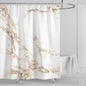 Marble Abstract Modern Fabric Shower Curtain