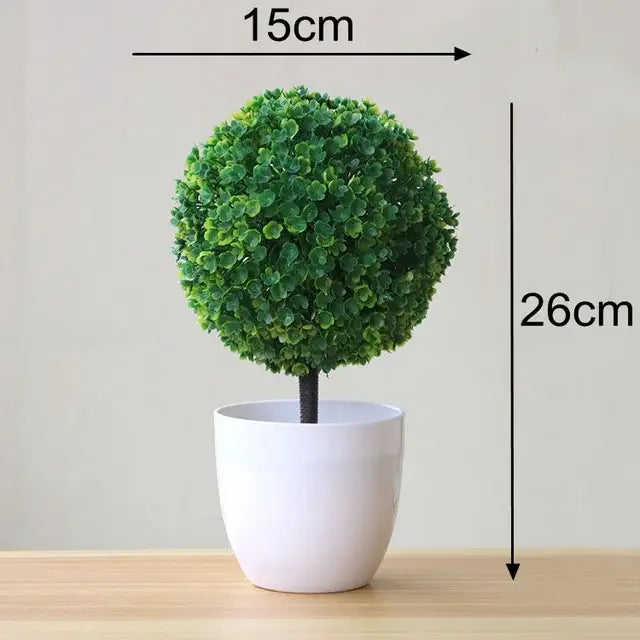 Multiple Styles of Green Artificial Trees