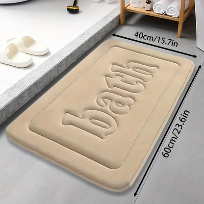 Ultra-Absorbent Memory Foam Floor Mat