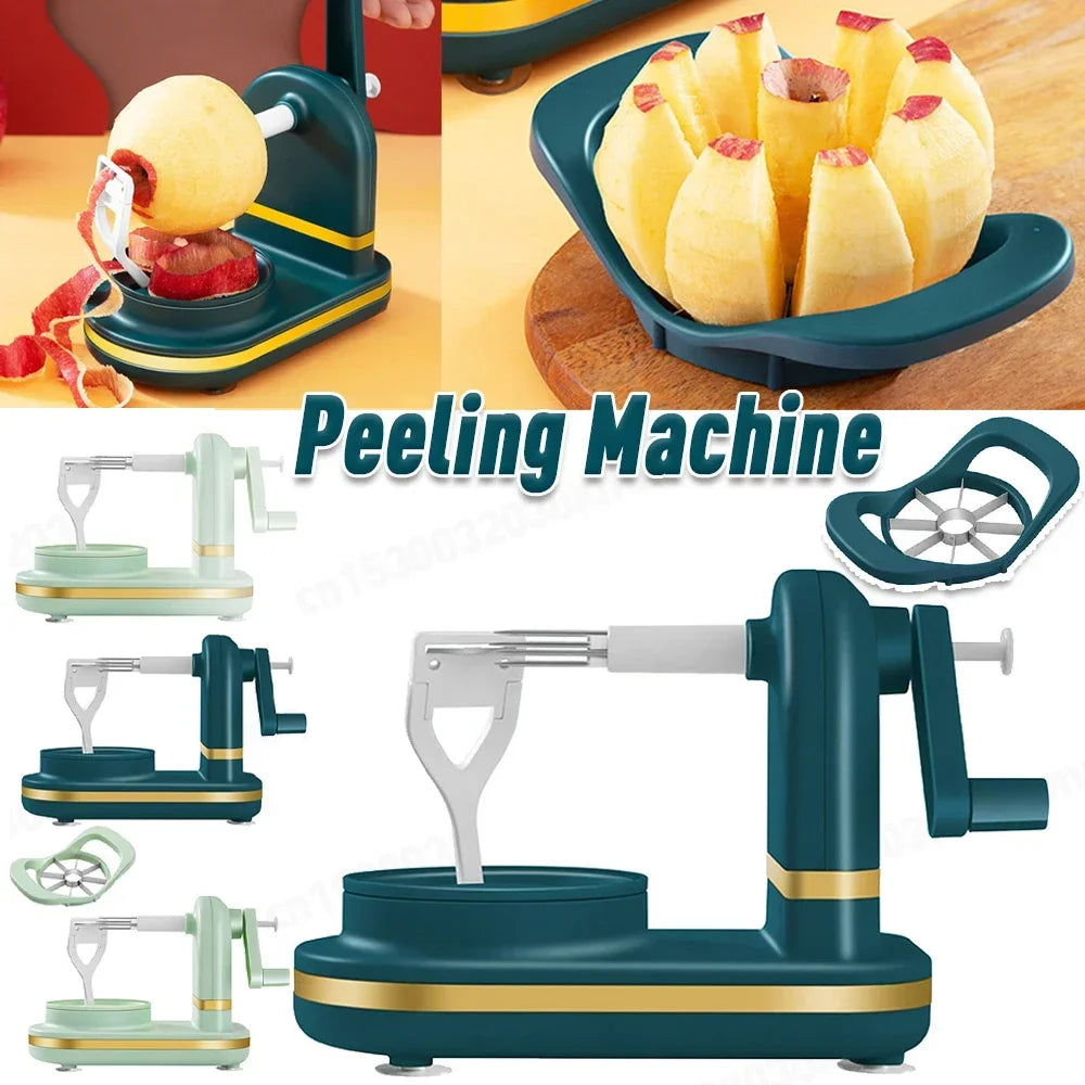 Manual Rotary Kitchen Fruit Peeler Vegetable Slicer