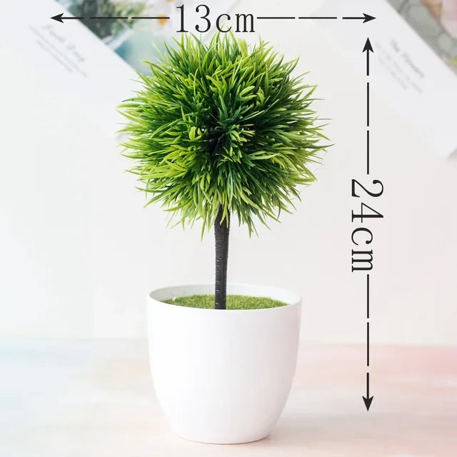 Multiple Styles of Green Artificial Trees