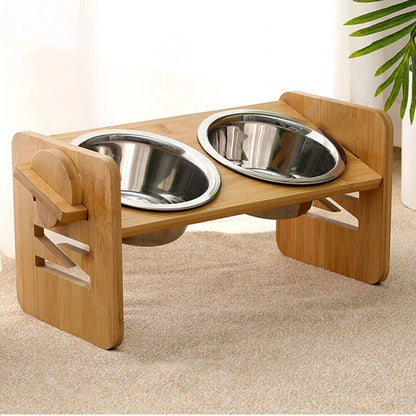 Pets Elevated Bowl Stand, Adjustable Heights