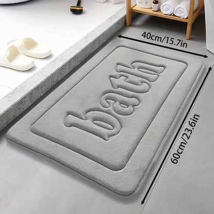 Ultra-Absorbent Memory Foam Floor Mat