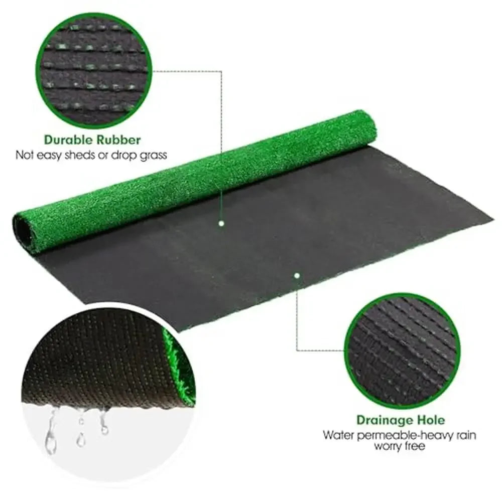 Artificial Grass Mat Synthetic Turf 6.56FTx6.56FT