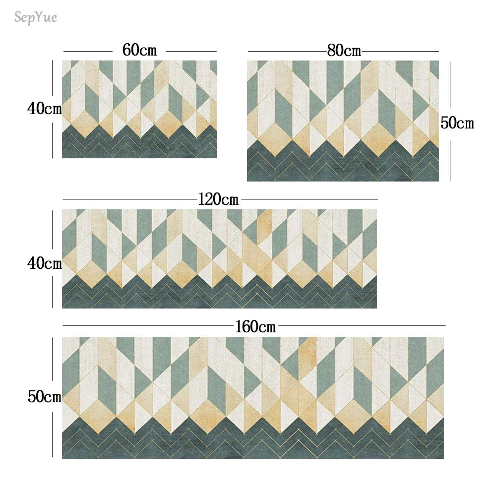 Stylish Absorbent Printed Floor Mat