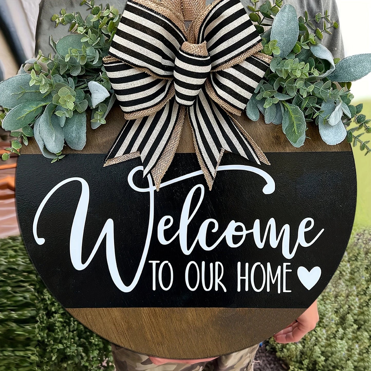 1pc Welcome Sign For Front Door