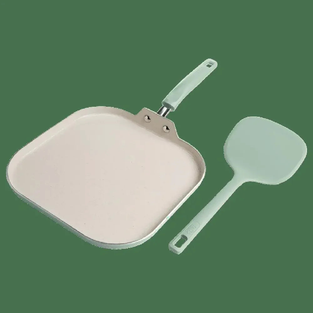 12" Premium Ceramic Non-Stick Griddle Pan