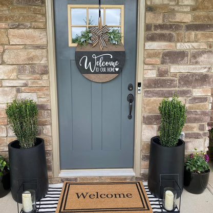 1pc Welcome Sign For Front Door