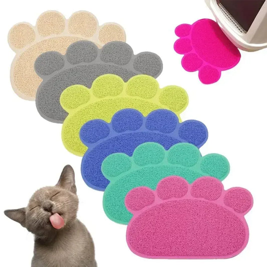 PVC Non-slip Claw-shaped Pet Mat