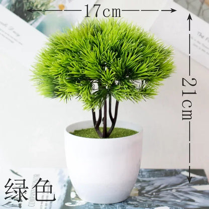 Multiple Styles of Green Artificial Trees