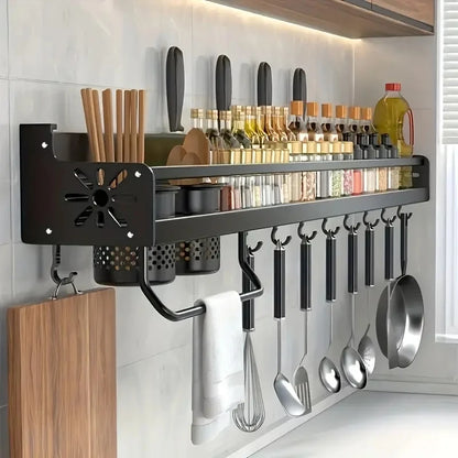 Kitchen Spice Knife Holder Storage Rack